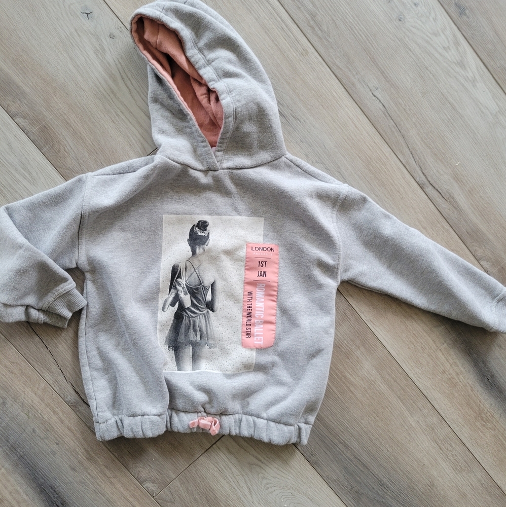 Zara Ballet Sweatshirt Girls 10